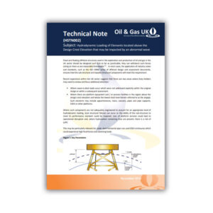 Technical note - Hydrodynamic Loading
