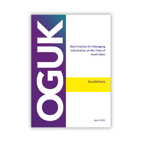 Guidelines for Best Practice for Managing Information Transfer at the Time of Asset Sales - Issue 3: