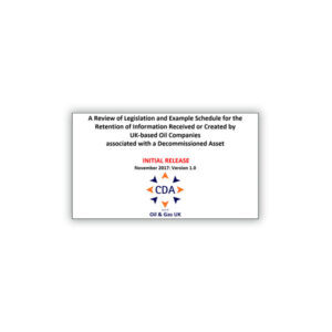 Legislation Review and Example Records Retention Schedule for Oil and Gas