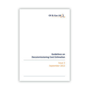 Guideline on Decommissioning Cost Estimation
