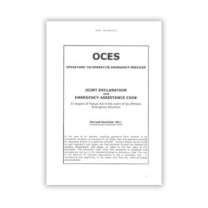 OCES - Operators Cooperative Emergency Services Joint Declaration and Emergency Assistance Code