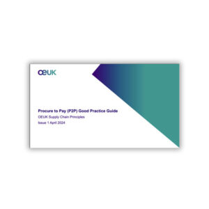 Procure to Pay (P2P) Good Practice Guide Issue 1