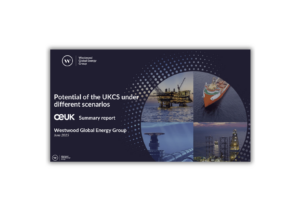UKCS Outlook Scenarios Consultation Report